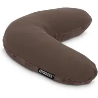 Snoozzz Voedingskussen Small met afneembare hoes - Fiber vulling - 120 cm - Teddy Espresso