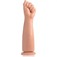 Master Series Fisto Clenched Fist Dildo - Flesh