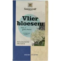 Sonnentor Vlierbloesem thee bio 18 Zakjes