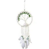 Ruben Robijn Dromenvanger - Tree of Life - groen - 22cm - Dream Catcher