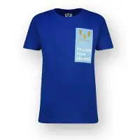 Vingino T-shirt M6TS003 Unisex Blauw 140