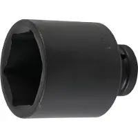 Bgs Dopsleutel + dopmoer, Power Socket Zeskant, diep Aandrijving Vierkantaandrijving 25 mm (1") SW 70 mm (75 mm)