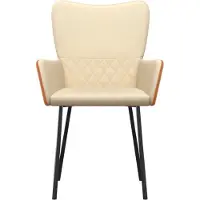 vidaXL Eetkamerstoelen 2 st fluweel bruin