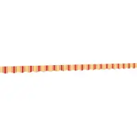 vidaXL Vervangingsdoek voor luifelrok gestreept 480x20 cm geel en oranje