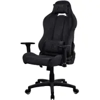 AROZZI Torretta Gamingstoel - Soft Fabric - Puur Zwart