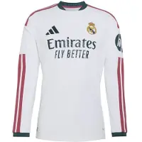 Adidas Real Madrid 26/27 Authentic Jersey Home Long Sleeve T-shirt Wit XL Man
