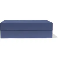 HEMA Doos met magnetische deksel A4 karton blauw