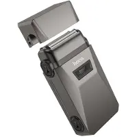 Hoco - Shaver voor Mannen - Elektrisch Scheerapparaat - Waterdicht - Droog en nat scheren - Compact design - Grijs