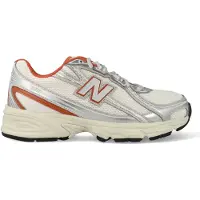 New Balance Sneakers laag '740' oranje / zilver / wolwit