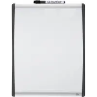 Nobo Whiteboard Met Gewelfde Lijst - 35,5 x 28cm - Inclusief Whiteboard Accessoires - Wit