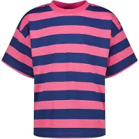 Vingino T-shirt Basic-Tee Stripe Meisje Roze 152