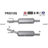 As FR5212Q Roetfilter (DPF)