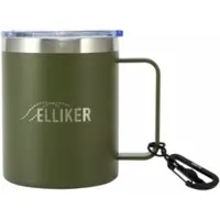 Elliker Reisbeker Malton Vacuum Insulated Camp Mug 12oz Green 355ml