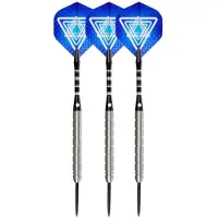 Faver Dartpijlen 85% Tungsten - 3 stuks - Blauw – 22 gram - 6 Flights