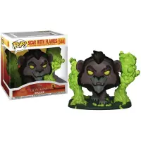 Funko POP! Deluxe Lion King-scar In Flames W/chase Figure Zwart Kinderen