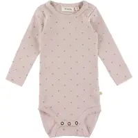 Lil´ Atelier BABY romper met print - lila Paars Meisjes Stretchkatoen Ronde hals - maat 74