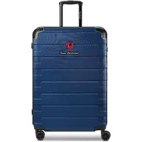 Tonino lamborghini Milano 4 wielen Trolley L 72 cm met uitbreidingsplooi blauw