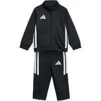 Adidas Performance Tiro trainingspak zwart/wit Jongens/Meisjes Polyester Opstaande kraag - maat 98