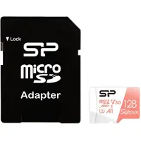 Silicon Power memory card Superior Micro SDXC 128GB UHS-I A3 V30