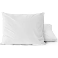 Sleeptime Kussensloop (Per 2 st) - Wit - Velvet