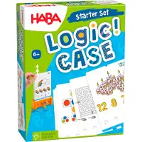 Haba Logic! CASE Starter Set 6+- Breinbrekers en Auto Spellen, Een Spel voor Kinderen om Kritisch Denken te Ontwikkelen