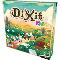 Asmodee bordspel Dixit Kids coöperatief gezelschapsspel voor kinderen.