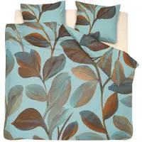 Cinderella dekbedovertrekset katoen 140x200/220 eden turquoise |