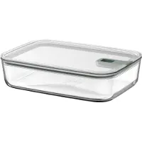 Mepal EasyClip glazen vershouddoos 2250 ml - Nordic sage - mealprep bakje