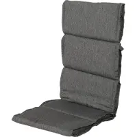 Hartman tuinstoelkussen Bahama antraciet sling - 100% Polyester - Tuinkussens hoge rug dun -