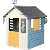 Smoby - 4 Seasons Playhouse - 4 Seizoenen huis - Windmeter - Regenmeter - Speelhuis