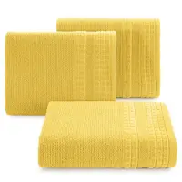 Eurofirany Zachte Mosterdgele Handdoek CUBA 50x90 cm - 100% Katoen