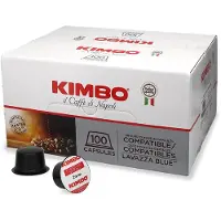 KIMBO | Dubbele Espresso Napoli - 100 capsules voor Lavazza Blue