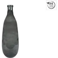 Coppens 3R Vaas Montana L helder grijs glas 25x25x75cm |