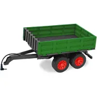 Coppens aanhanger donkergroen voor RC-tractor 1:16