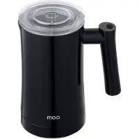 Moa Melkopschuimer Elektrisch - Voor Cappucino en Latte - 3-in-1 - Zwart - BPA-vrij - MF1B