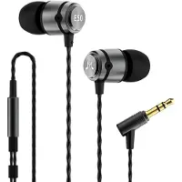 SoundMagic E50C In Ear Isolating Earphones with Mic Gunmetal