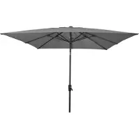 Lesli Living Libra - Stokparasol - 2,5x2,5m - Grijs
