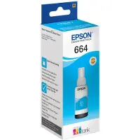 Epson 664 Navulinkt Cyaan, cyaan