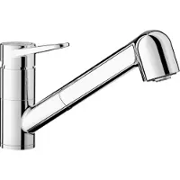 BLANCO Wega-S II chroom lage druk