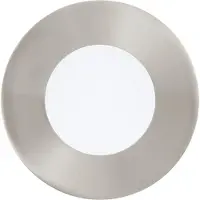 Eglo Fueva 1 - Inbouwspot - LED - Ø85mm. - Nikkel-Mat - 3000K