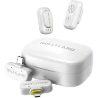 Hollyland Lark A1 Combo Wireless Microfoonsysteem Wit