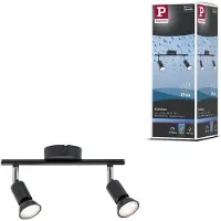 Paulmann Carolina 66751 Wandspot GU10 Antraciet, Chroom
