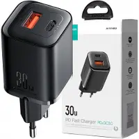 JOYROOM 2 in 1 Snellader 30W met USB C en USB 3.0 - Oplader voor telefoon, tablet, draadloze oordopjes
