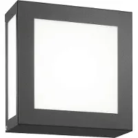 CMD Wandlamp buiten Aqua Legendo Mini, zwart, Roestvrij staal, Modern