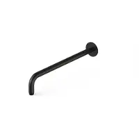Hotbath ACE wandarm 42cm zwart geborsteld PVD