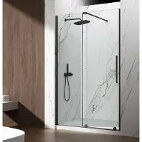 Gelco Spirit douchedeur 100cm zwart