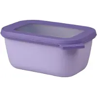 Mepal - Multikom Cirqula vershouddoos - 750 ml - Rechthoekig - Vivid lilac