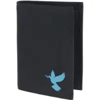 OXMOX Portemonnee 'New Cryptan ' donkerblauw / zwart