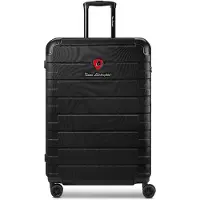 Tonino lamborghini Milano 4 wielen Trolley L 72 cm met uitbreidingsplooi zwart
