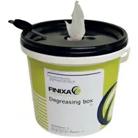 Finixa Ontvettingsdoeken in Dispenser Emmer - 100 stuks